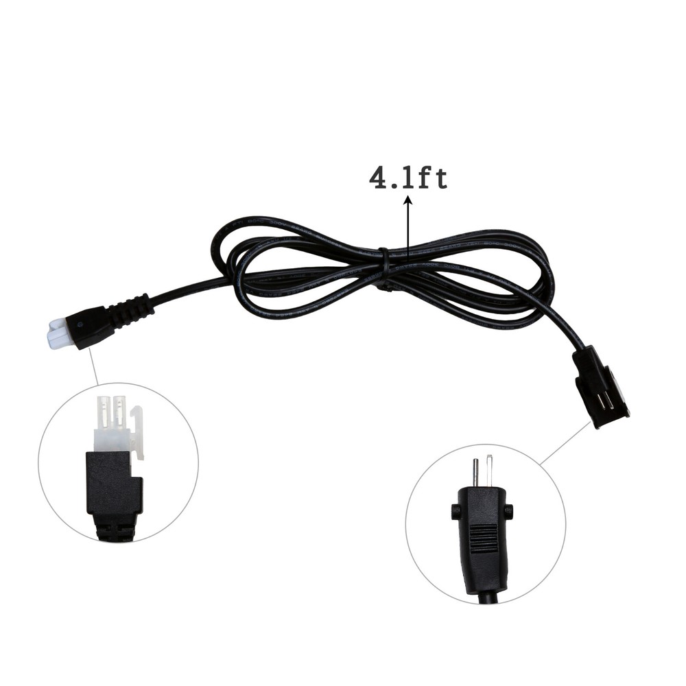 Adjustable Bed Base Input Power Cord Cable for Tempurpedic Ergo Ease Power Prong