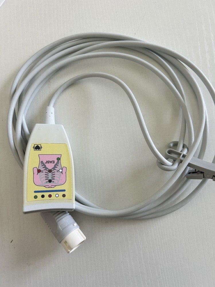 Philips REF M1668A , CBL 5 Leadset, Grabber, AAMI, ICU