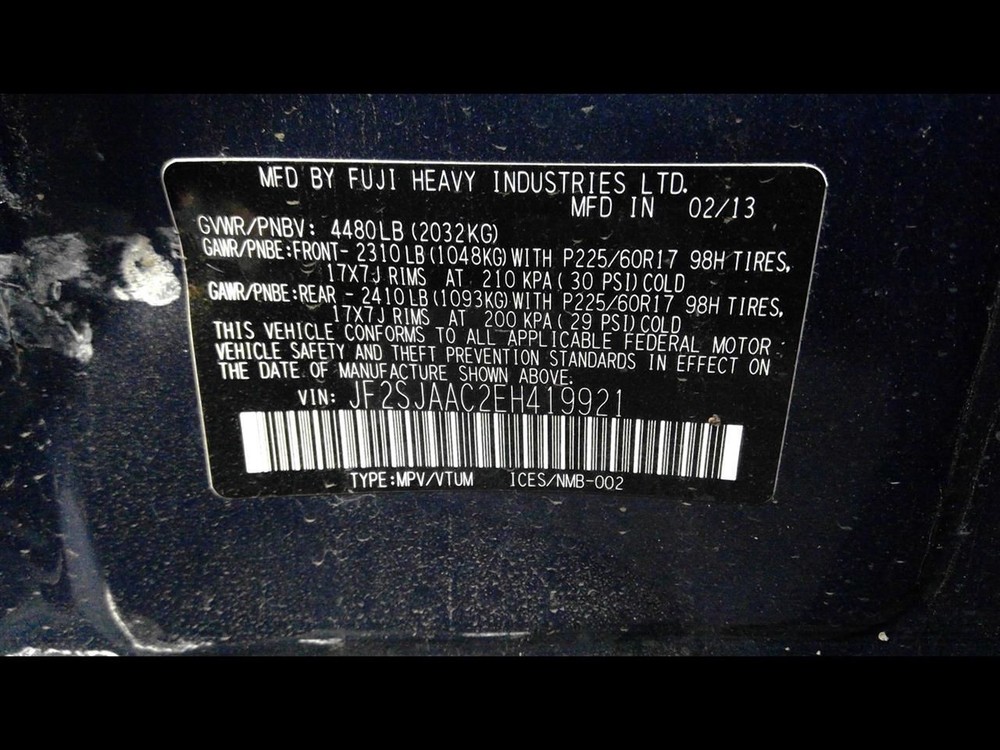Multifunction Integrated Control Module Fits 14 FORESTER 88281SG500