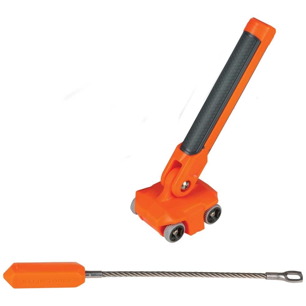Klein Tools 50611 Magnetic Wire Puller, Pulls Electrical One Size, Orange