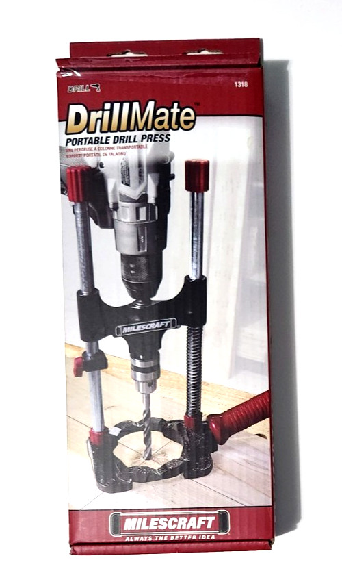 DRILLMATE PORTABLE DRILL PRESS MILESCRAFT The Better Idea!