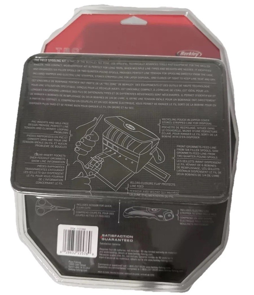 Berkley TEC field Spooling Kit