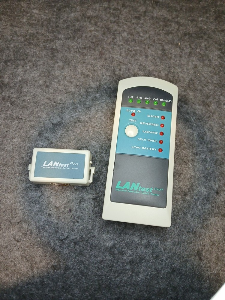 LANtest Pro Remote Network Cable Tester With Case