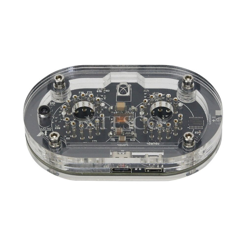 IN-18 2-Digit Nixie Tube Thermometer Creative Desktop Thermometer