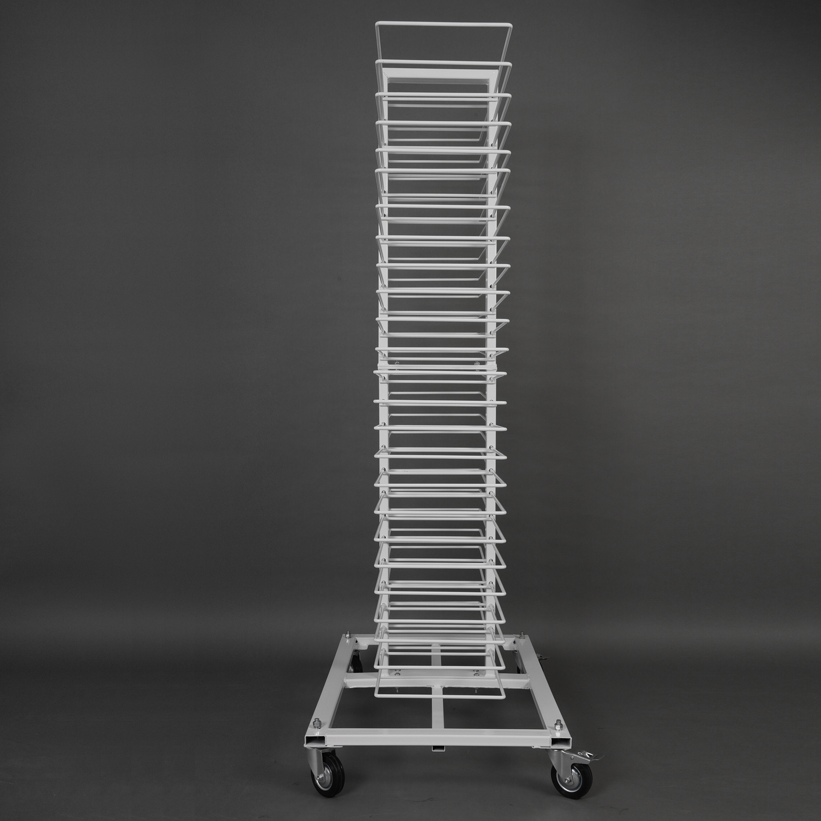 50 shelves 4 Casters Art Drying Rack Drying Stand For Doors/Shelves/Paint Shops