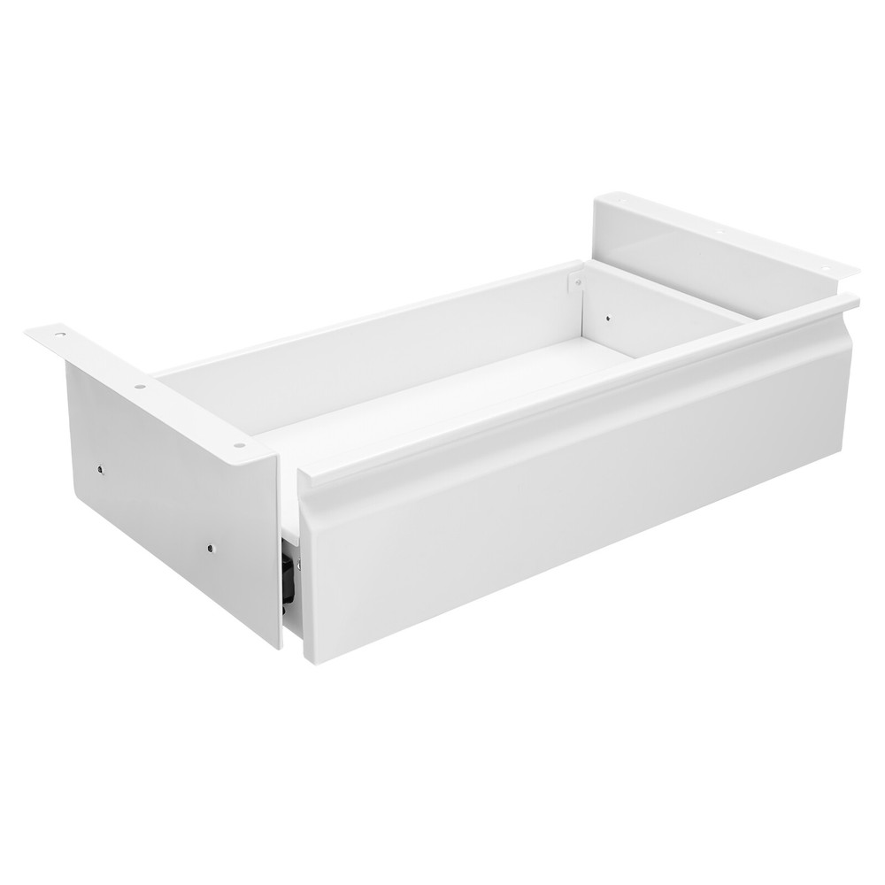 Under Desk Mounted Sliding Pull-out Drawer, Storage Organizer, Pull-out Drawer