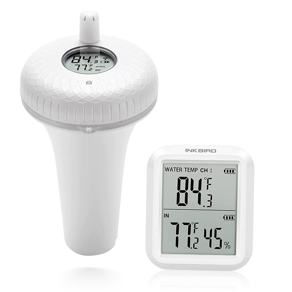 Wireless Floating Pool Thermometer Easy Read for Hot Tubs