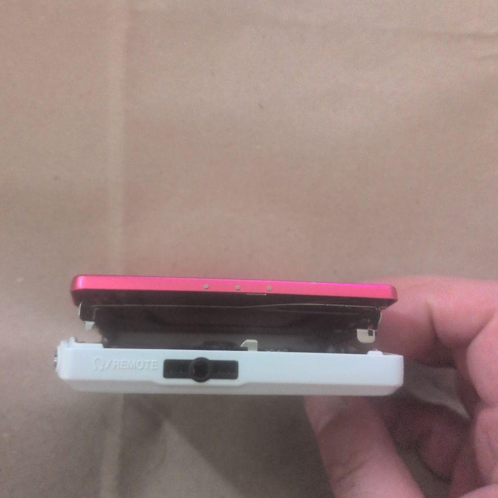 Sharp 1-Bit Portable MD Player MD-DS33-P Pink Operation Confirmed With Box