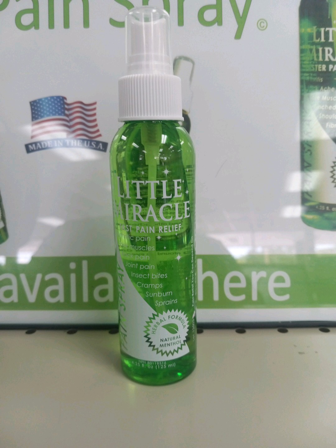 Little Miracle Pain Spray- Faster Pain Relief