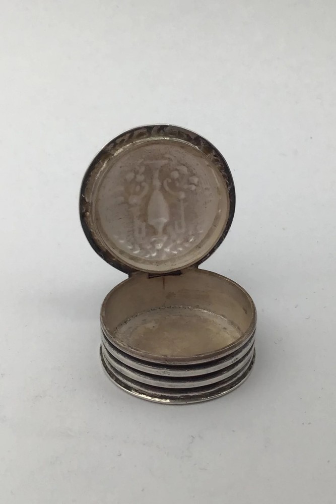 Danish? Silver pill box