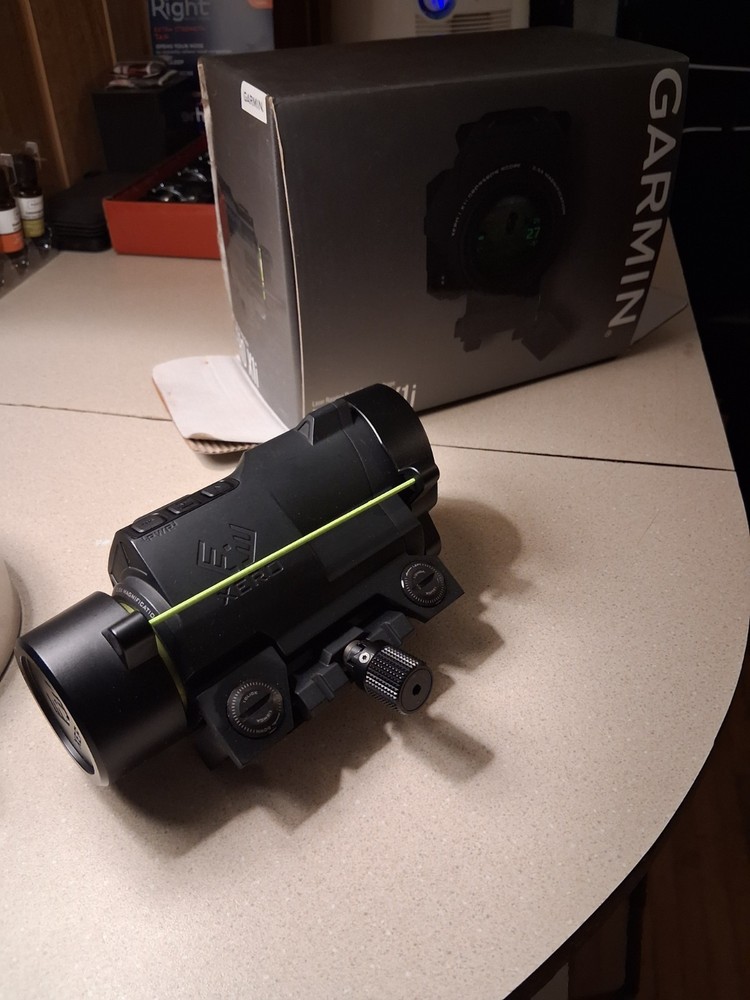 Garmin Zero X1i, crossbow scope, auto ranging, w/trigger
