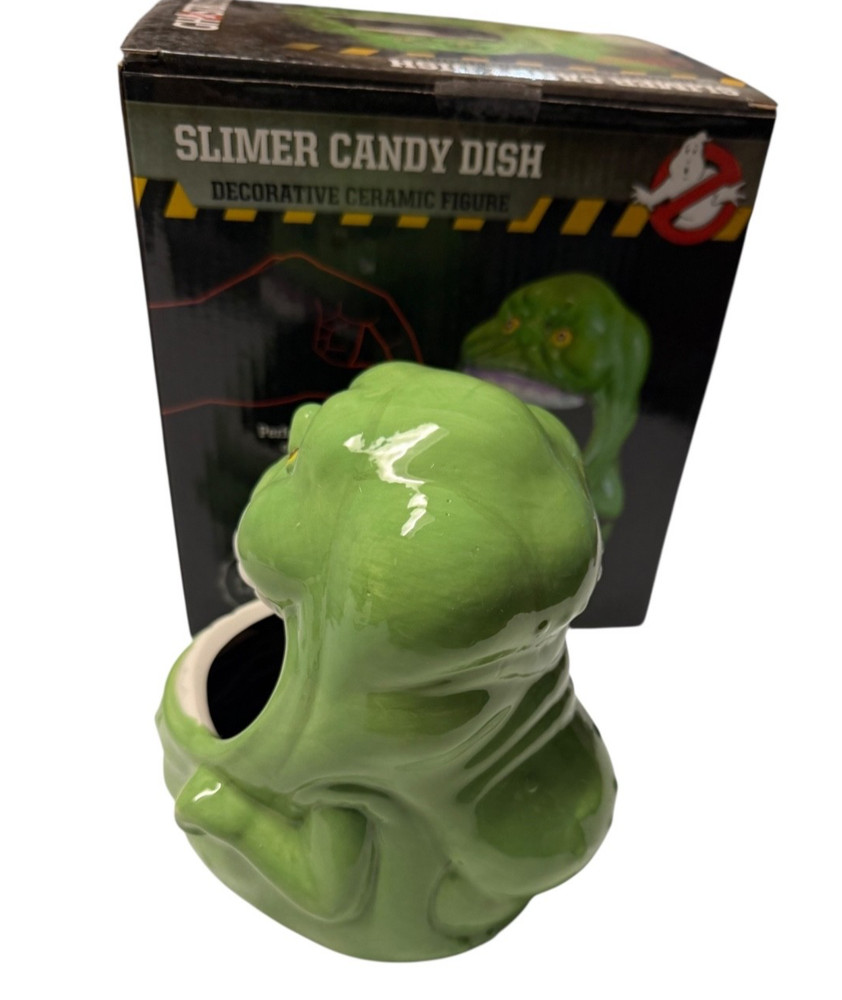 Ghostbusters Slimer Candy Dish - Ceramic new in box