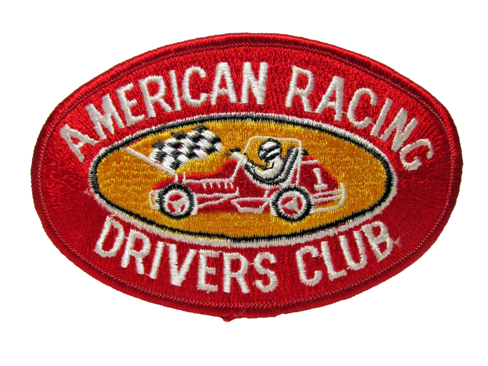 American Racing Drivers Club Patch Race Car Patch