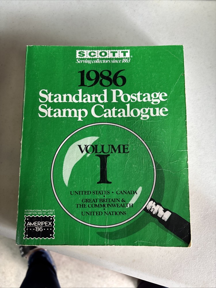 Scott’s Standard Postage Stamp Catalogue 1986 Volume 1