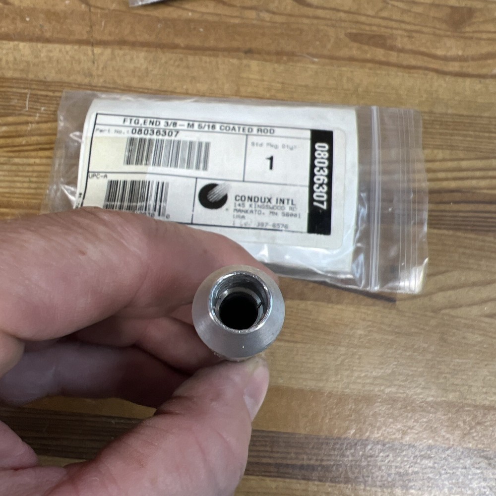 Conduct 08036307 Fitting End Kit. 5/16” Coated Rod