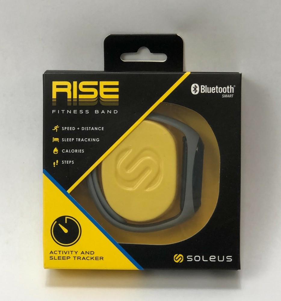 Soleus Running Rise Activity Tracker Bluetooth Gray