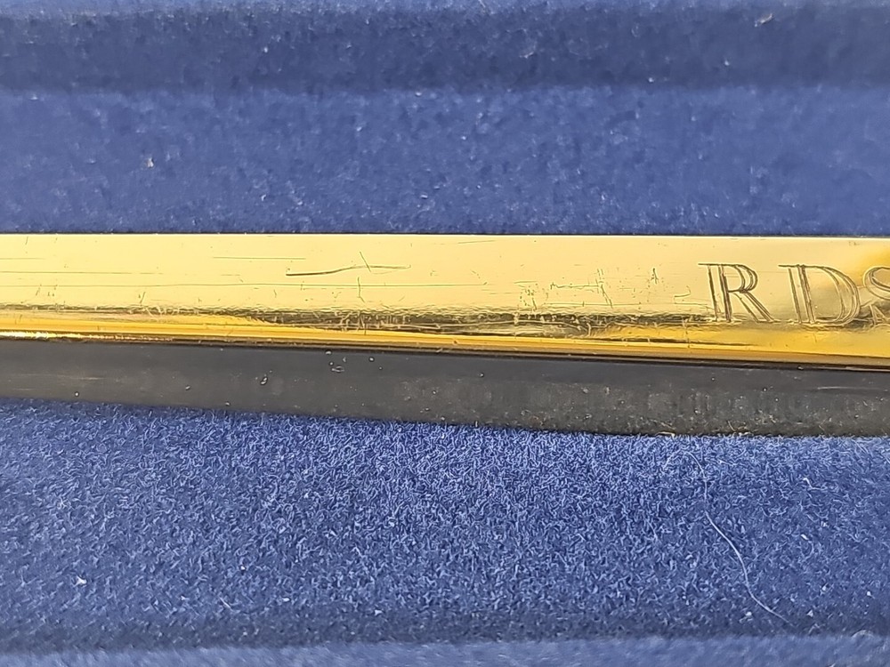 Vintage Avon Personalized Solid Brass Shaving Razor 1984 Durable Lacquer Finish