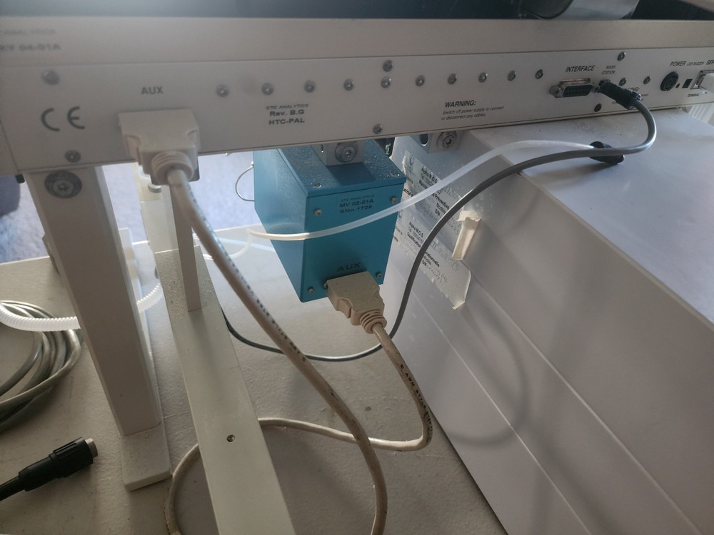 CTC Analytics HTC PAL autosampler.