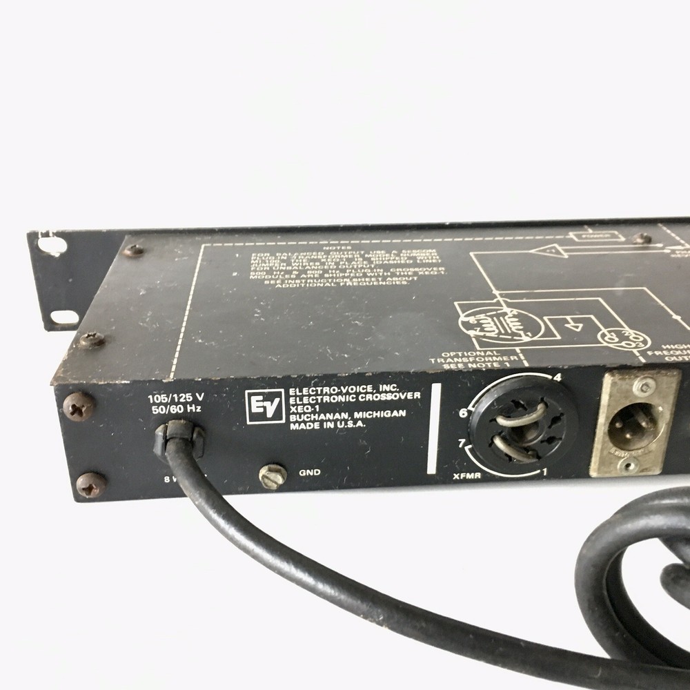 Electro Voice XEQ-1 Electronic Crossover - Pls Read Description