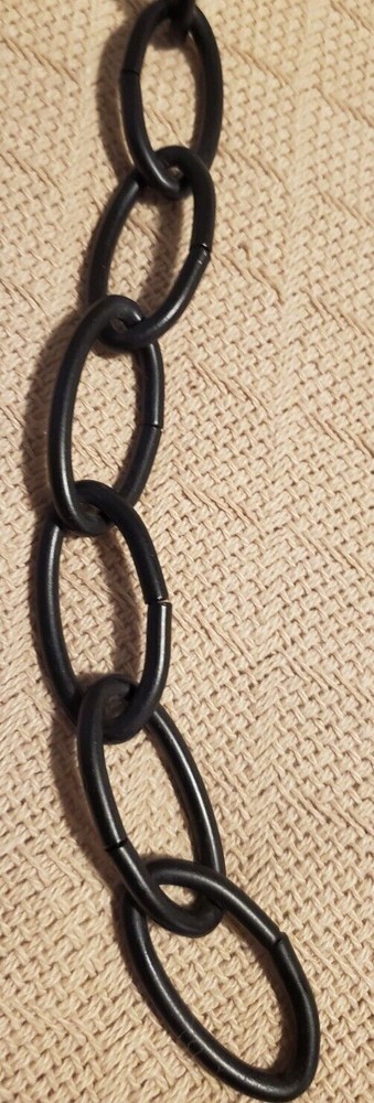 Linked Chain 44" Black