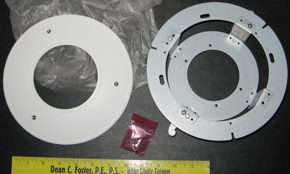 in-Ceiling Mount Bracket for Network Dome Camera DS-2CD27x2F-I Hikvision RCM-1