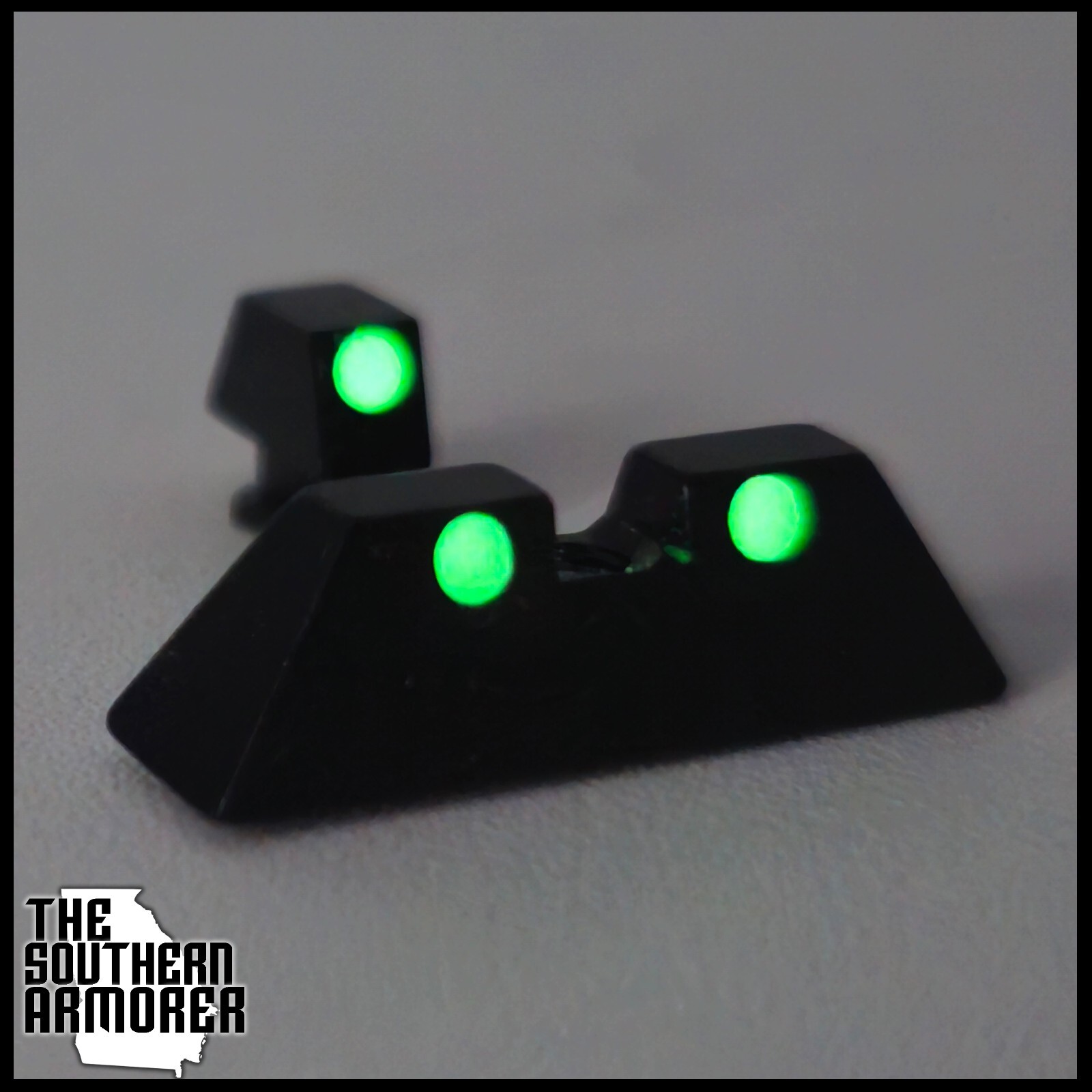 GLOW-IN-THE-DARK Night Sights for GLOCK® 17 19 19X 22 23 26 27 31 32 33 34 45 47