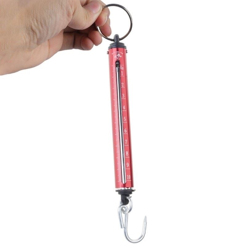 Portable Mechanical Spring Scale Cylinder Balance With Hanging Hook Dynamometer