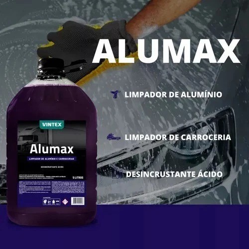 Kit Removex + Alumax Automotive Car Vehicle Clean Maintenance 2x5L Vonixx Vintex