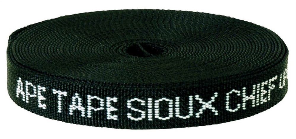 Sioux Chief Black Polyethylene Impact-Resistant ApeTape Woven Pipe Hanger Strap