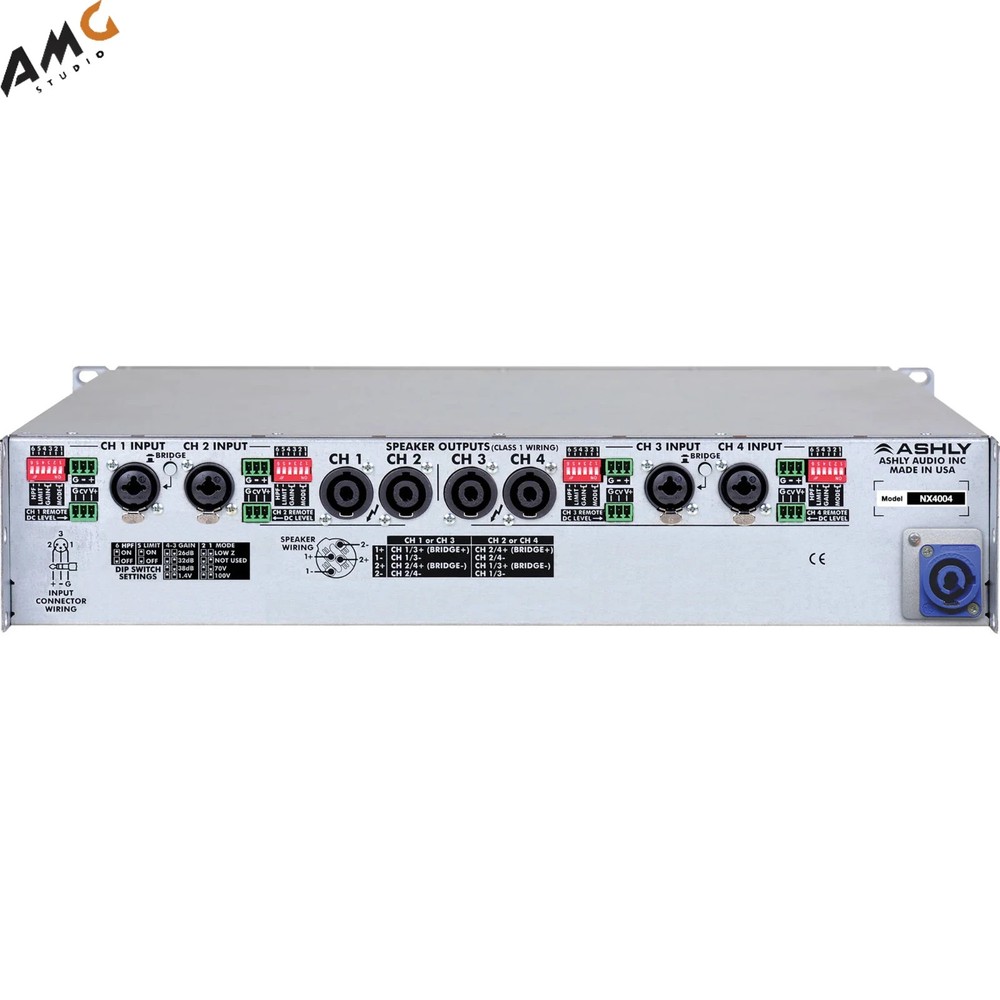 Ashly-NXP4004- 4 Channel Amplifier