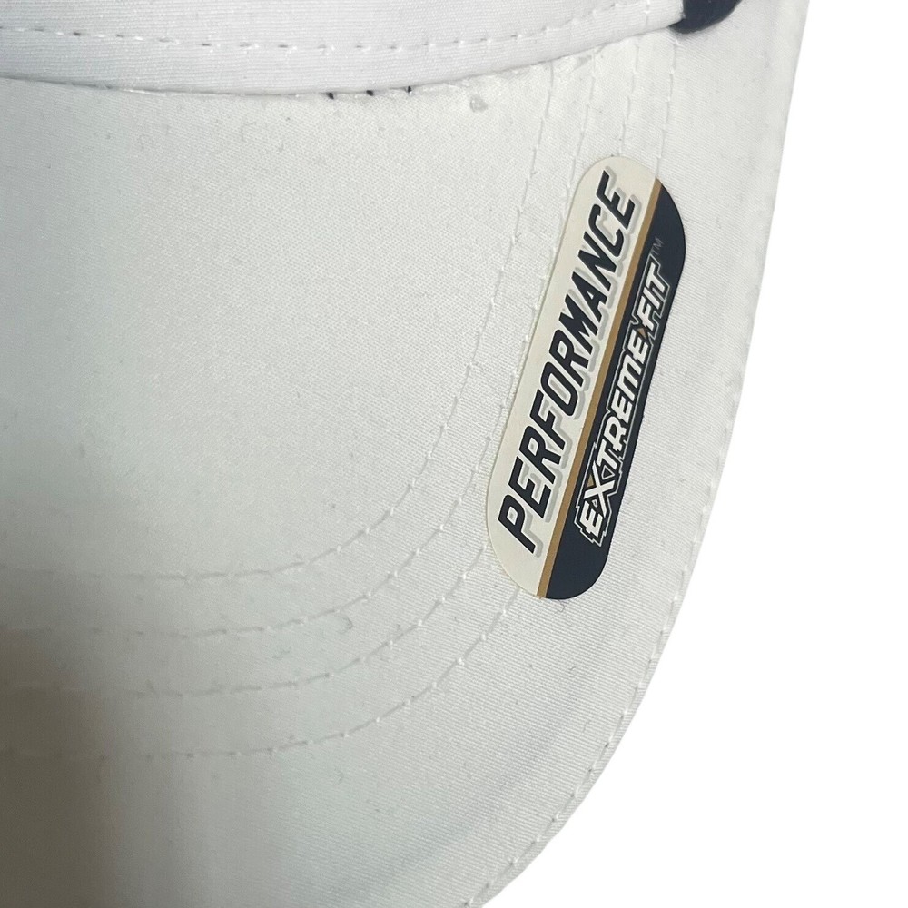 Mylan Classic Performance Golf Cap Hat White Adjustable Strap Back New