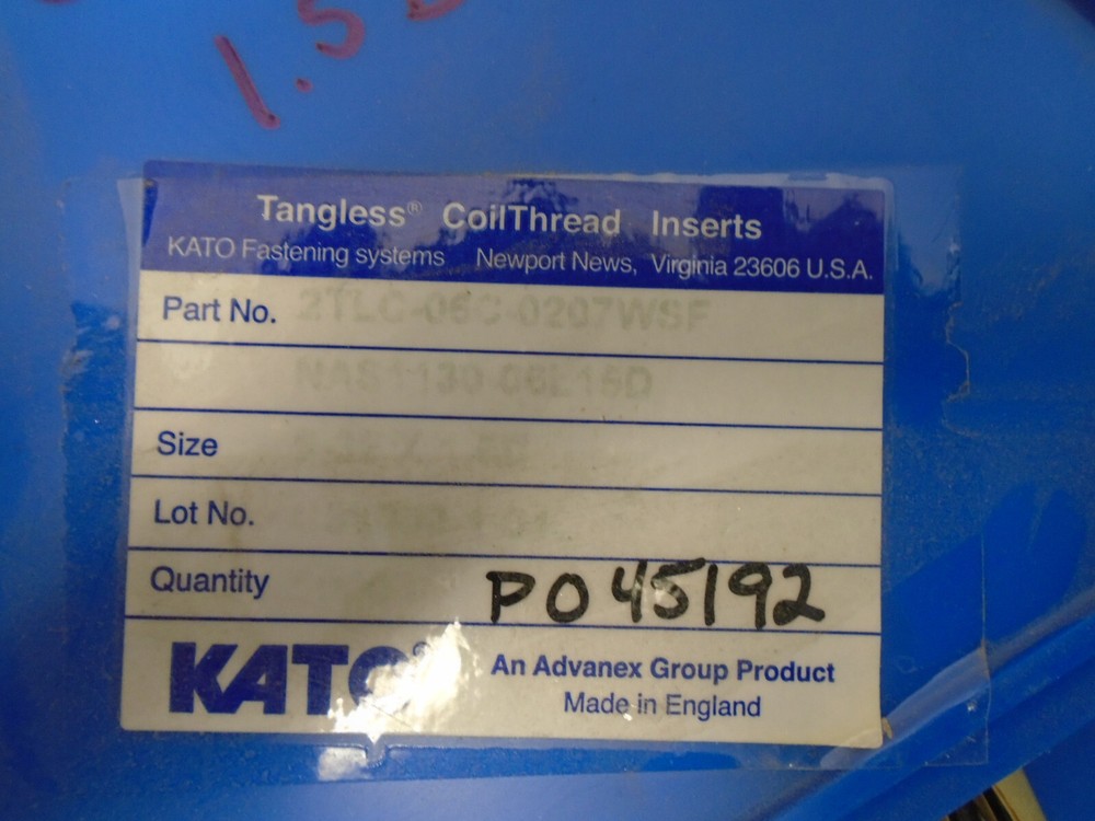 KATO TANGLESS THREAD COILS-6-32/1.5D-new roll