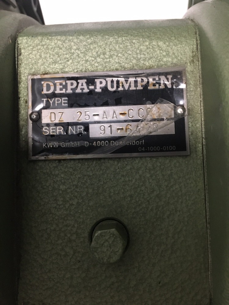 Depa DZ-25 Diaphram Pump Cast Iron