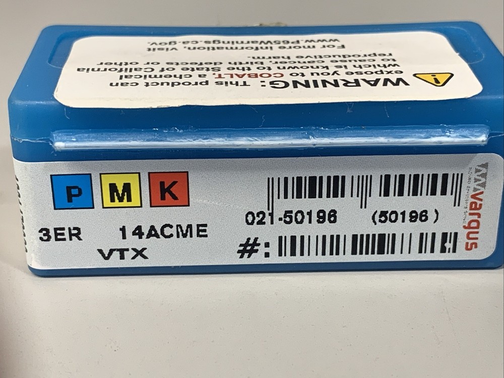 Vardex 3ER 14 Acme VTX Thread Insert - 1 Pc