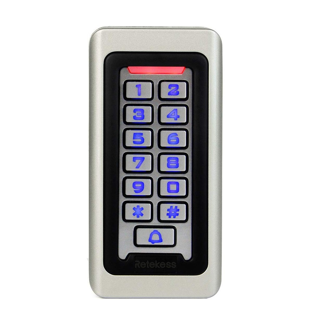 T-AC03 Security Access Control Keypad RFID Door Stand Alone 2000 Users Wiegand