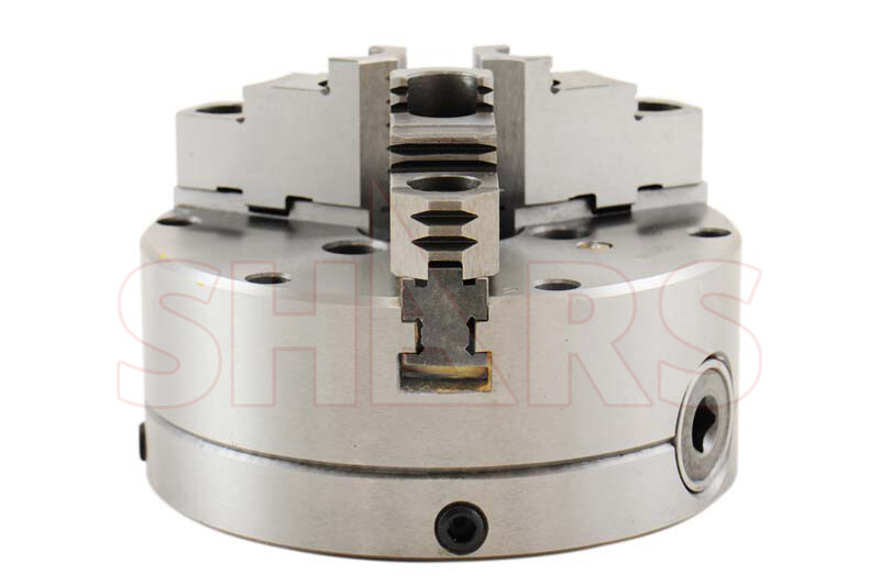 8" 3 Jaw Adjustable Self Centering Lathe Chuck + .0005" TIR Certificate NEW XL[