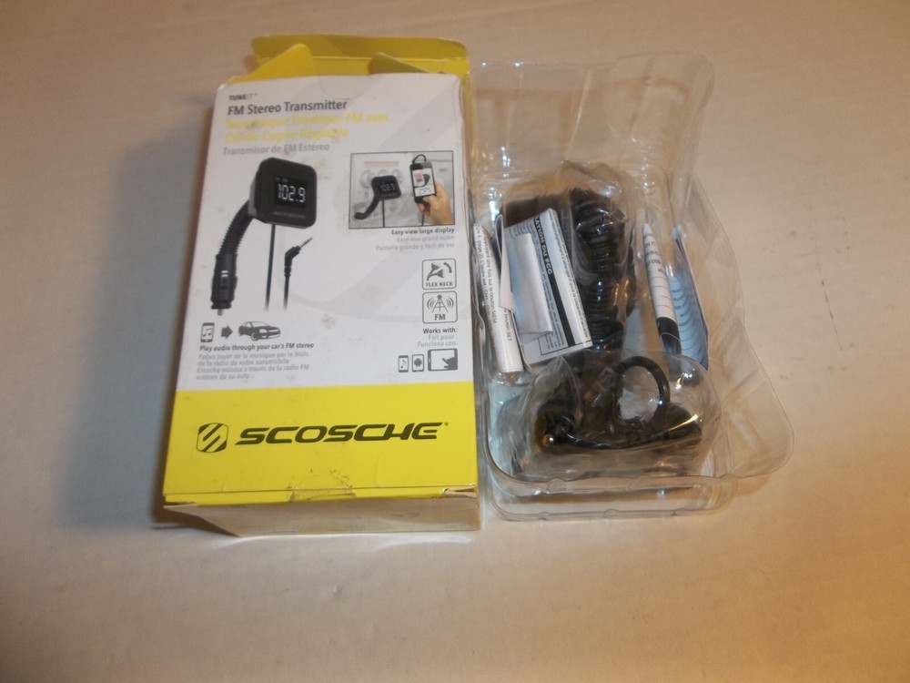 Scosche FMTD3R Universal Digital FM Transmitter,Black