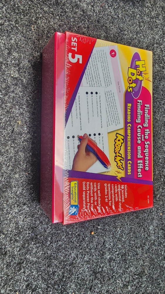 Hot Dots Reading Comprehension Set 5 Finding the Sequence/Finding Cause & Effect