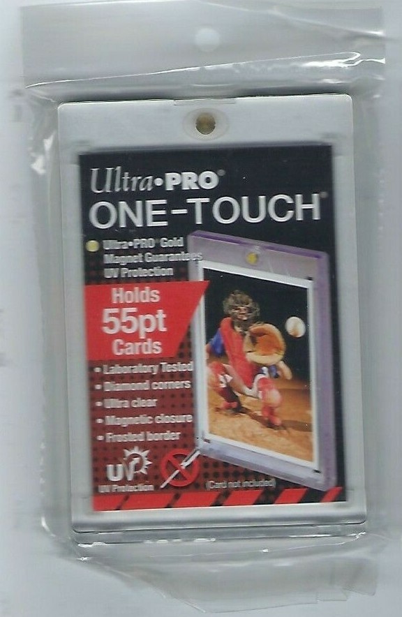 25 Ultra Pro 1 One Touch Magnetic Card Holders ~ 55pt