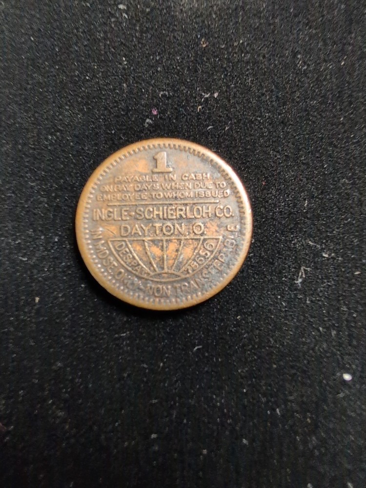 Lamar Colliery Company 1 Cent Scrip