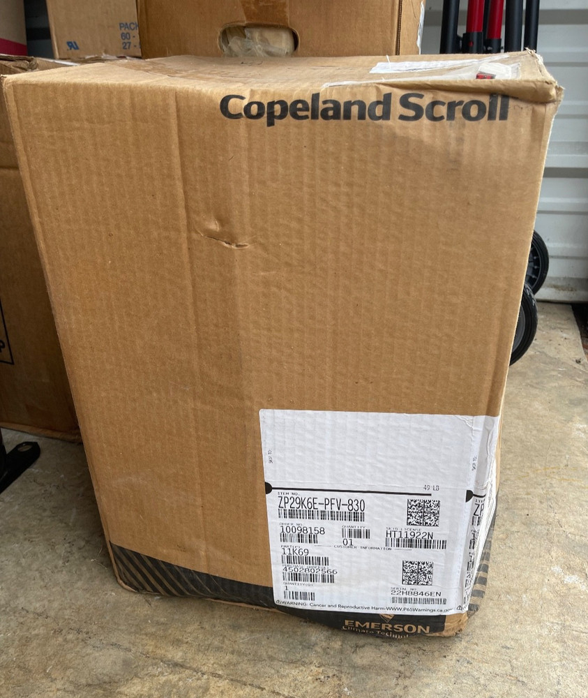 Copeland Scroll ZP29K6E-PFV-830 Compressor