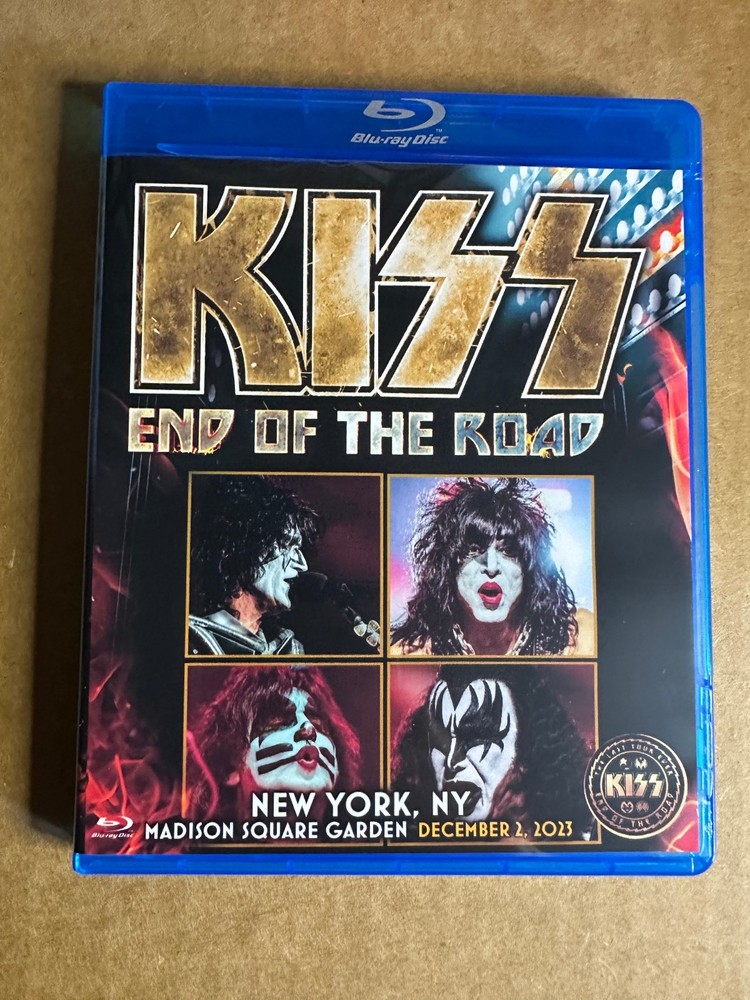 KISS - End of the Road Live at MSG 2023 Last Blu-ray Gene Simmons Paul Stanley