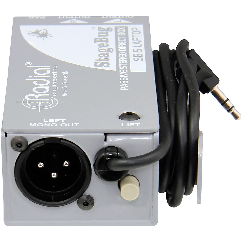 Radial Engineering StageBug SB-5 Stereo Laptop Direct Box