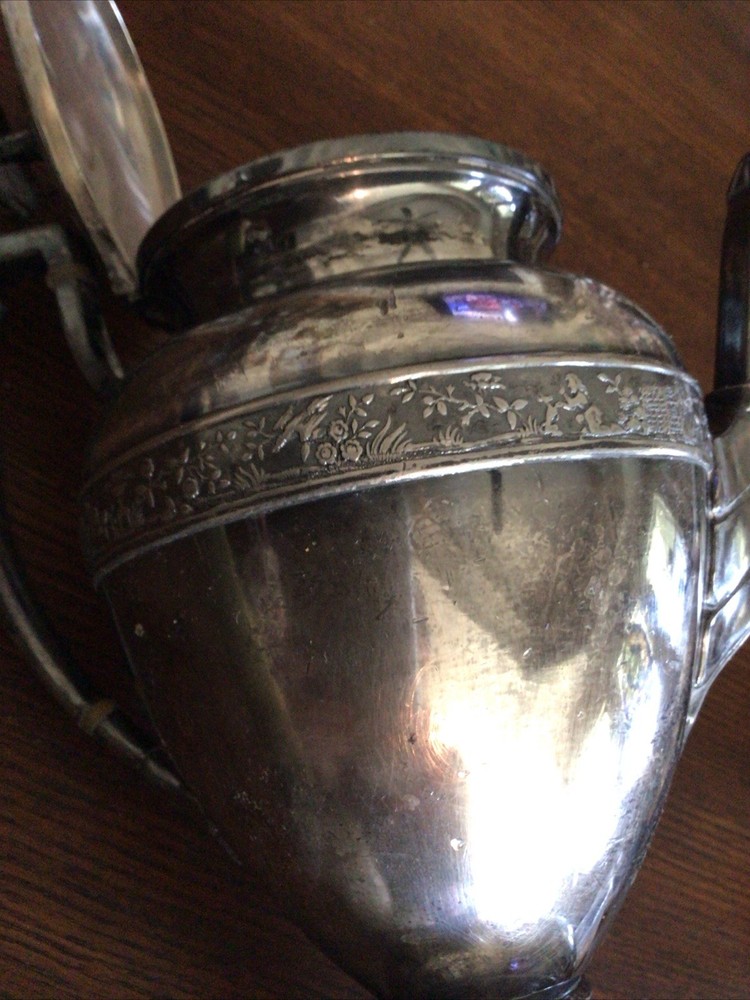 Vintage Silver- Plated Teapot