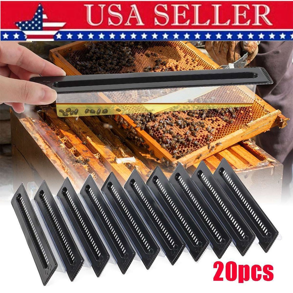 20Pcs Plastic Small Bee Hive Beetle Blaster Beehive Beetle Trap Beekeeping Tools