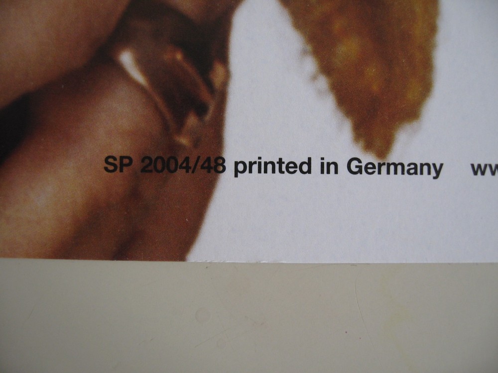 ANASTACIA, AUTHENTIC 2004 POSTER