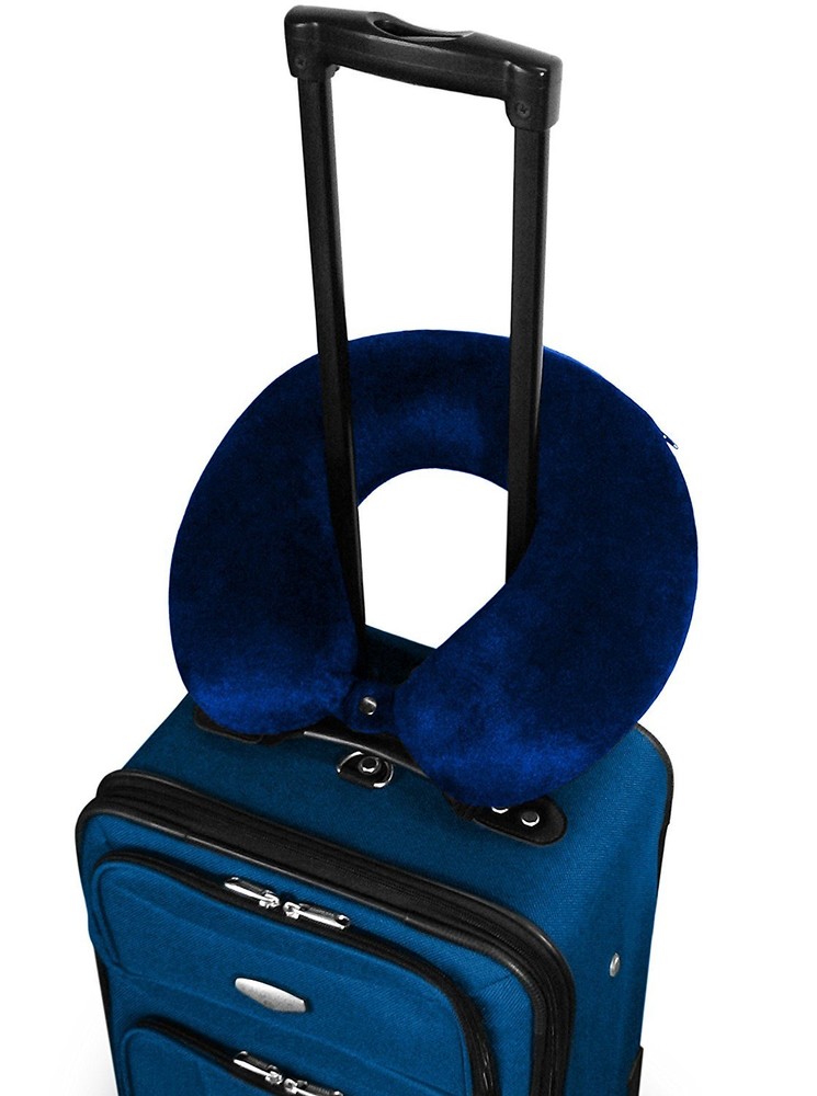 Travel Neck Pillow - Memory Foam Cushion Support U-Shape