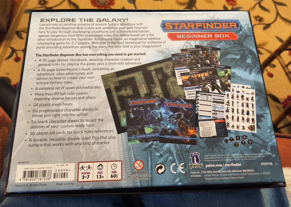 Starfinder Beginner Box - Starfinder 1e