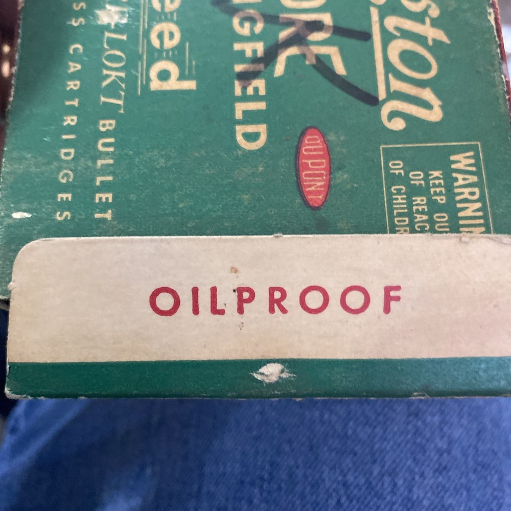 Vintage Remington Kleanbore 30-06 Empty Box W/insert