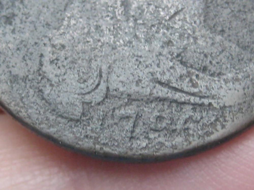 1796 Draped Bust Large Cent Penny- Scarce Date